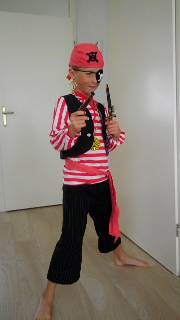 het vijfde t.m. het zevende piratenpak